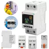 Jednofazowy licznik zużycia energii QOLTEC 50981 DIN35 230V 50Hz