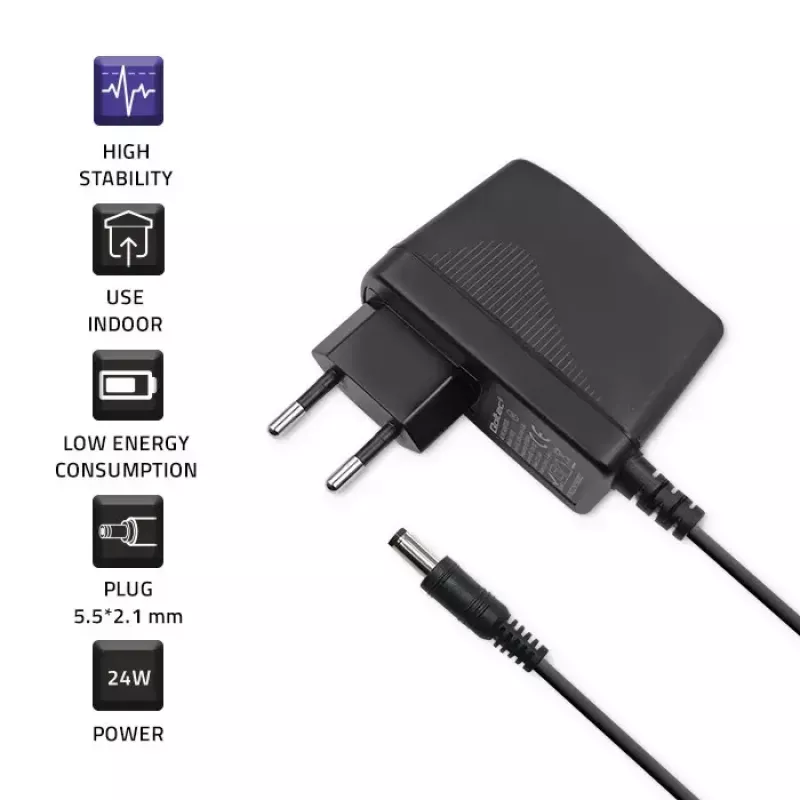 Ładowarka do urządzeń mobilnych Qoltec 52397 Uniwersalna Czarny AC Wewnętrzna 2A 220-240V