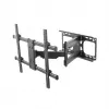 Uchwyt ścienny do telewizora Cabletech LEC-UCH0205 do ekranów 37–70 cali, VESA 600x400, obciążenie 60 kg, czarny