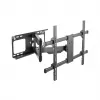 Uchwyt ścienny do telewizora Cabletech LEC-UCH0205 do ekranów 37–70 cali, VESA 600x400, obciążenie 60 kg, czarny