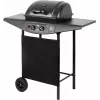 Grill gazowy TEESA TSA0080 — 2 palniki, przenośny grill ogrodowy