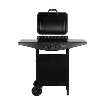 Grill gazowy TEESA TSA0080 — 2 palniki, przenośny grill ogrodowy