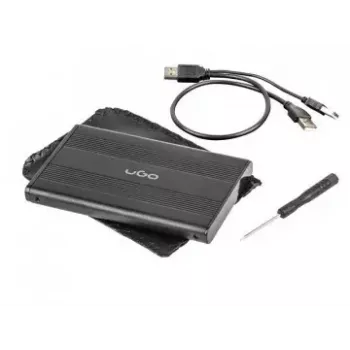 Obudowa HDD/SSD uGo Marapi S120 Czarna 2,5 cala