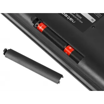 Bezprzewodowy zestaw klawiatura i mysz NATEC Stingray NZB-1440 — RF bezprzewodowa, pełnowymiarowa 108-klawiszy QWERTY, US English, czarna