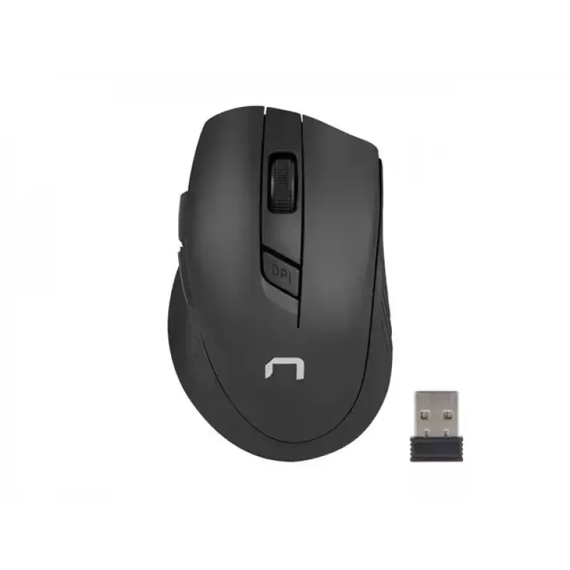 Bezprzewodowy zestaw klawiatura i mysz NATEC Stingray NZB-1440 — RF bezprzewodowa, pełnowymiarowa 108-klawiszy QWERTY, US English, czarna