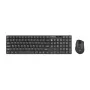 Bezprzewodowy zestaw klawiatura i mysz NATEC Stingray NZB-1440 — RF bezprzewodowa, pełnowymiarowa 108-klawiszy QWERTY, US English, czarna