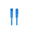 Kabel sieciowy LANBERG Cat6a RJ-45 na RJ-45 S/FTP LSZH, 1 m, niebieski