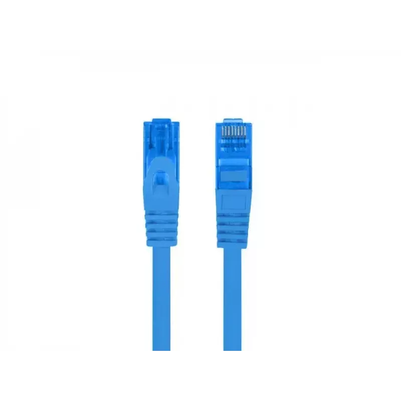 Kabel sieciowy LANBERG Cat6a RJ-45 na RJ-45 S/FTP LSZH, 1 m, niebieski