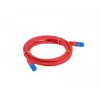 LANBERG RJ-45 Cat6a kabel krosowy PCF6A-10CC-0100-R, 1 m, S/FTP, CCA, LSZH, czerwony