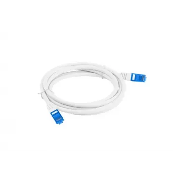 Kabel sieciowy Lanberg PCF6A-10CC-0300-W RJ-45 Cat6a 3m biały