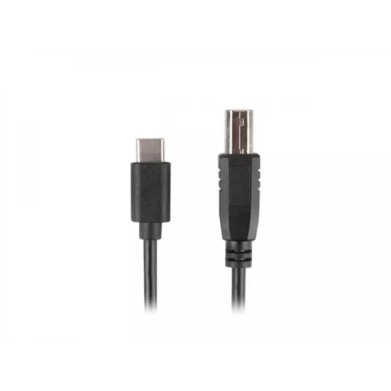 Kabel USB 2.0 LANBERG CA-USBA-13CC-0030-BK — USB B na USB C, 3 m, czarny