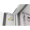 Naścienna szafa rack 19 cali 4U LANBERG WAFA-5604-10S, głębokość 600 mm, szara, drzwi szklane (składana)