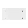Naścienna szafa rack 19 cali 4U LANBERG WAFA-5604-10S, głębokość 600 mm, szara, drzwi szklane (składana)