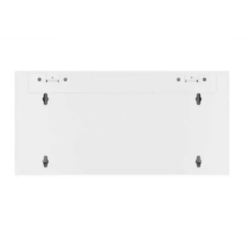 Naścienna szafa rack 19 cali 4U LANBERG WAFA-5604-10S, głębokość 600 mm, szara, drzwi szklane (składana)