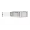 Naścienna szafa rack 19 cali 4U LANBERG WAFA-5604-10S, głębokość 600 mm, szara, drzwi szklane (składana)