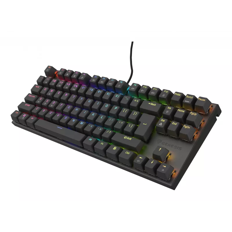 GENESIS Thor 303 TKL klawiatura Gaming USB QWERTY US English Czarna