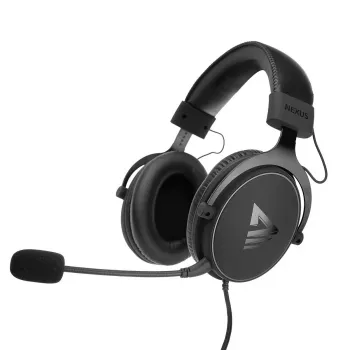 Zestaw słuchawkowy Savio NEXUS Wired Gaming Czarny