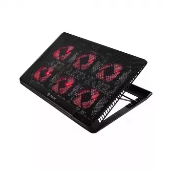 Podstawka chłodząca pod laptopa SAVIO COS-01 z 6 podświetlanymi wentylatorami 2000 RPM, USB 2.0, do ekranów do 17,3 cala