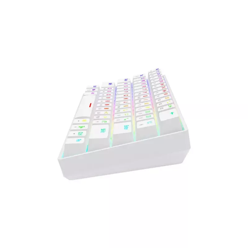 Klawiatura gamingowa Savio WHITEOUT X2 czerwony USB QWERTY mechaniczna 61 klawiszy