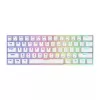 Klawiatura gamingowa Savio WHITEOUT X2 czerwony USB QWERTY mechaniczna 61 klawiszy