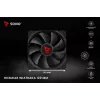 Chłodzenie procesora powietrzne SAVIO Vortex X2 Czarny – wentylator 120 mm, wysokość 157 mm, PWM, kompatybilność z LGA 2066