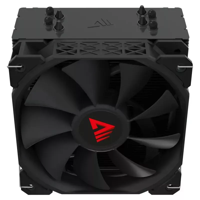 Chłodzenie procesora powietrzne SAVIO Vortex X2 Czarny – wentylator 120 mm, wysokość 157 mm, PWM, kompatybilność z LGA 2066