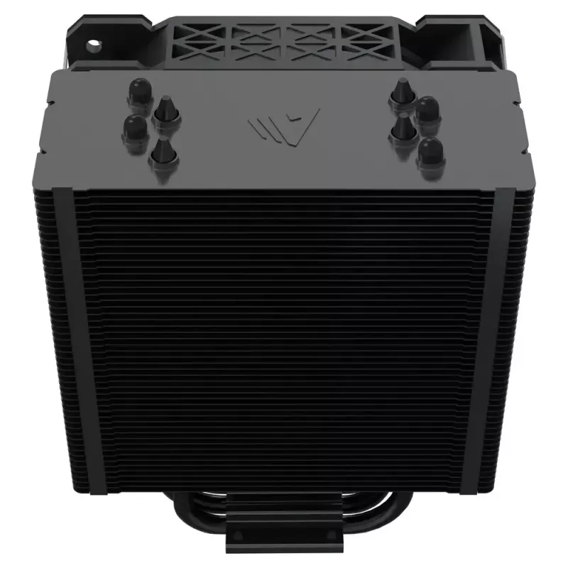 Chłodzenie procesora powietrzne SAVIO Vortex X2 Czarny – wentylator 120 mm, wysokość 157 mm, PWM, kompatybilność z LGA 2066