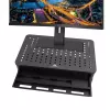 Podstawa pod laptopa MACLEAN MC-946 dla urządzeń 13–32 cale, 3-stopniowa wysokość (11/13/15 cm), szuflada, czarna, do 20 kg