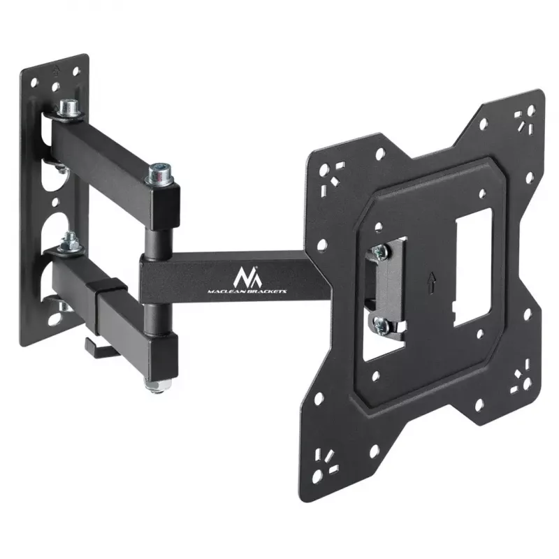 Uchwyt ścienny MACLEAN MC-700N VESA 200x200 do ekranów 23–43 cale, maks. 30 kg, czarny