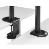 Uchwyt biurkowy do monitora MACLEAN MC-753N dla ekranów 17–32 cale, VESA 75x75 / 100x100, maks. 9 kg, pochylanie ±45°, obrót ±180°, regulacja wysokości