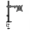 Uchwyt biurkowy do monitora MACLEAN MC-753N dla ekranów 17–32 cale, VESA 75x75 / 100x100, maks. 9 kg, pochylanie ±45°, obrót ±180°, regulacja wysokości