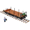 Zabawka konstrukcyjna Cobi ciężarówka z platformą, model COBI-6284, skala 1:35