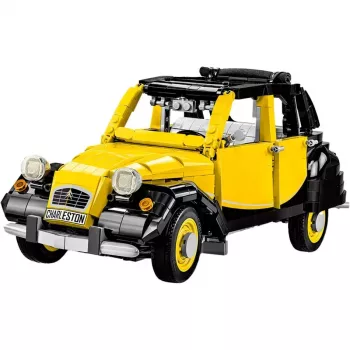 Klocki konstrukcyjne Cobi Citroën 2CV Charleston model w skali 1:12, zestaw do budowania