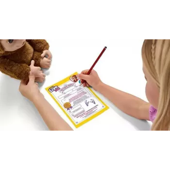 Interaktywna zabawka Cobi Little Live Pets Monkey MO-26613 — interaktywna zabawka-zwierzątko z dźwiękami i ruchami