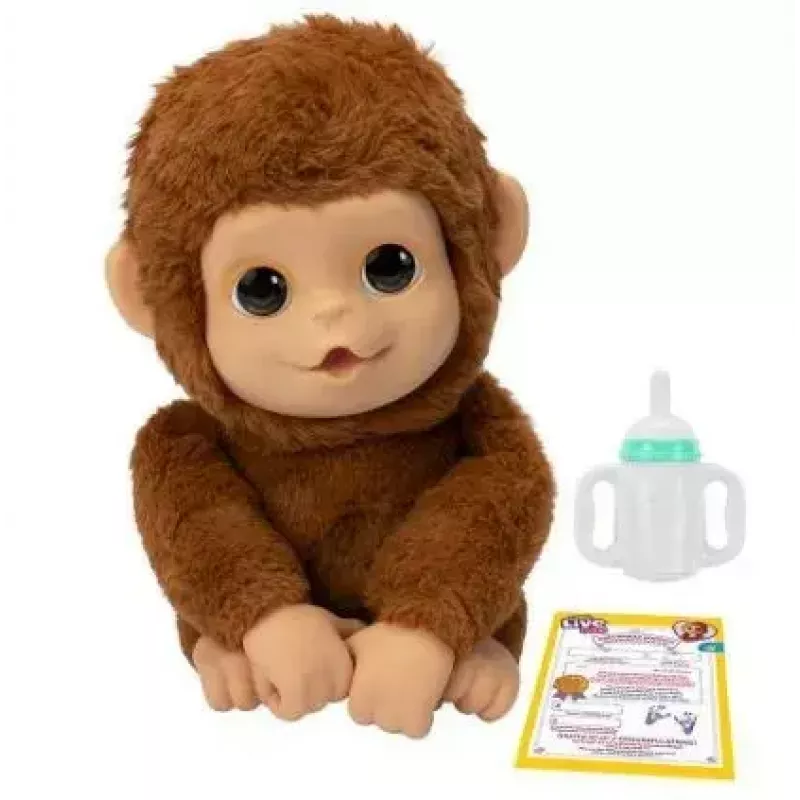 Interaktywna zabawka Cobi Little Live Pets Monkey MO-26613 — interaktywna zabawka-zwierzątko z dźwiękami i ruchami