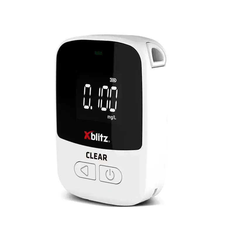 Alkomat Xblitz XB-CLEAR czujnik ELEKTROCHEMICZNY, przenośny tester ręczny