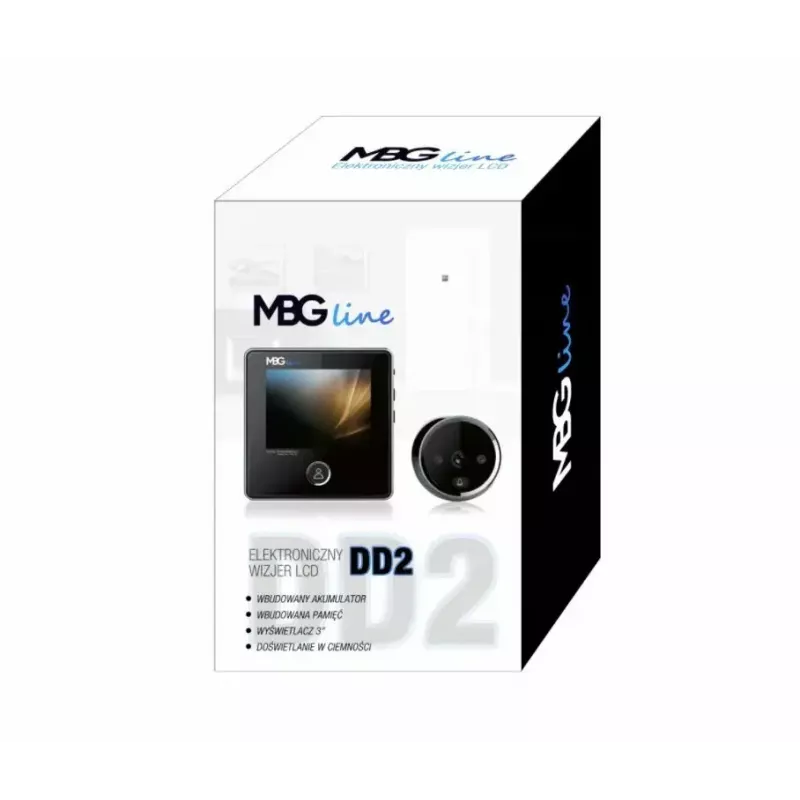 Wizjer wideo mbg line DD2 LCD 2,8-calowy przenośny monitor polowy