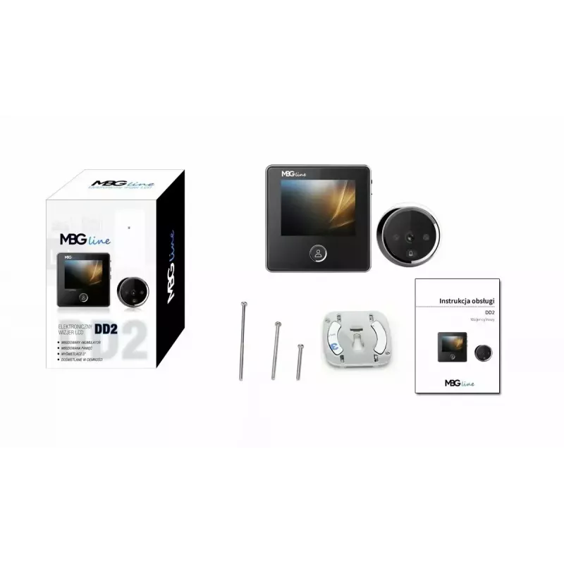 Wizjer wideo mbg line DD2 LCD 2,8-calowy przenośny monitor polowy