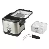 Frytkownica Mesko Home MS 4910 Pojedyncza 1,5 L 900 W Czarna Stal satynowana