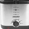 Frytkownica Mesko Home MS 4910 Pojedyncza 1,5 L 900 W Czarna Stal satynowana