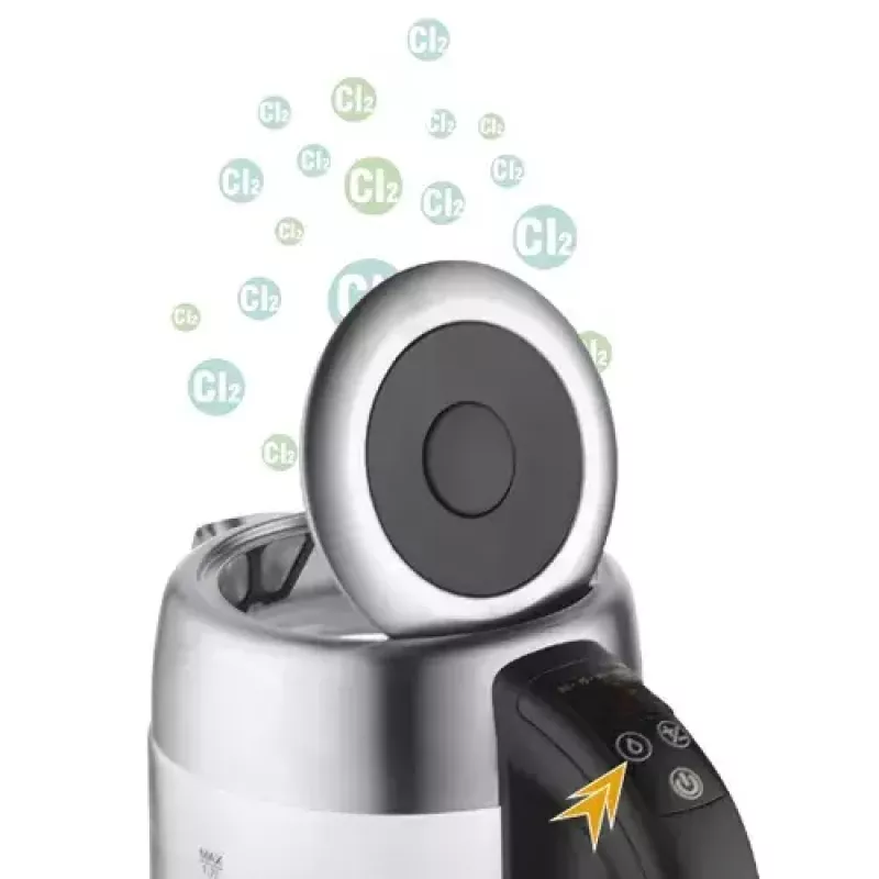 Czajnik elektryczny Adler AD 1247 1.7 L 2200 W szklany korpus elementy ze stali nierdzewnej czarny