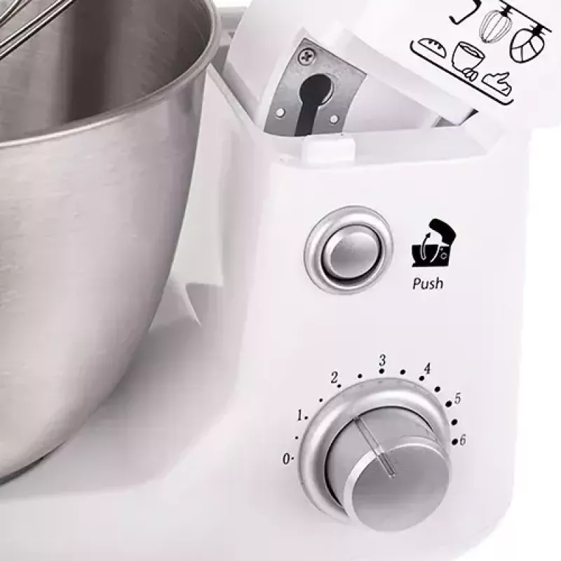 Robot planetarny Adler AD 4216, 500 W, misa ze stali nierdzewnej 4 l, biały