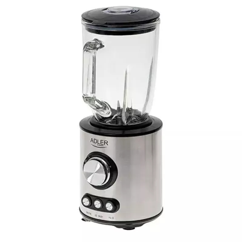 Stacjonarny blender Adler AD 4078 Czarny Stal nierdzewna Transparentny