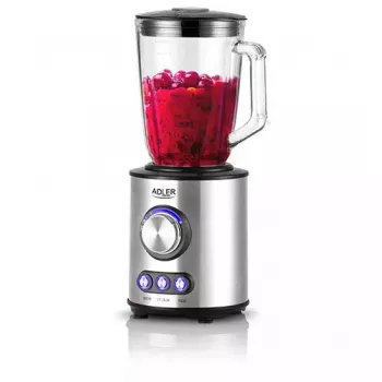 Stacjonarny blender Adler AD 4078 Czarny Stal nierdzewna Transparentny