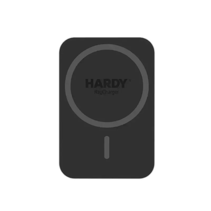 Ładowarka samochodowa bezprzewodowa 3MK HARDY MagCharger — Auto USB-C 5/9V, szybkie ładowanie bezprzewodowe, czarna
