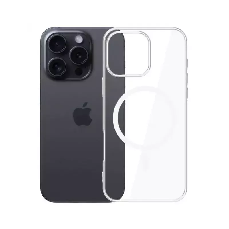 Cover 3MK Clear MagCase pro Apple iPhone 16 Pro Transparent
