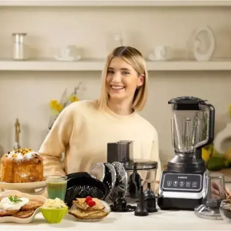 Robot kuchenny MPM MRK-27 2000W — wielofunkcyjne urządzenie kuchenne z silnikiem 2000 W