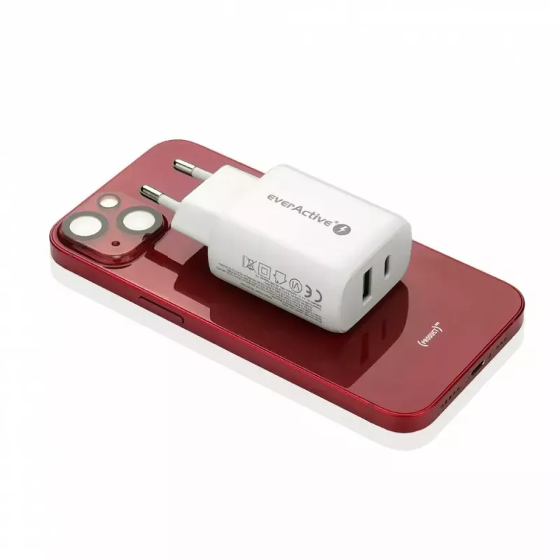 Ładowarka USB-C everActive SC-370Q 25W QC3.0 USB szybkie ładowanie