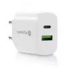 Ładowarka USB-C everActive SC-370Q 25W QC3.0 USB szybkie ładowanie