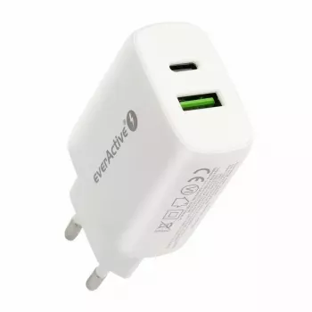 Ładowarka USB-C everActive SC-370Q 25W QC3.0 USB szybkie ładowanie